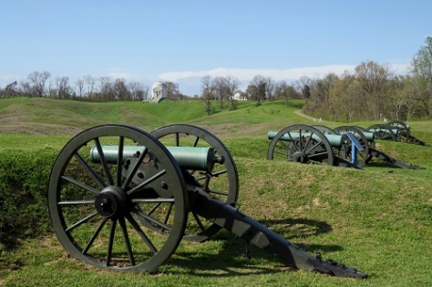 Vicksburg National Military Park in Vicksburg, Mississippi.