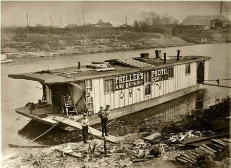 This spring, the Delta Cultural Center featured an exhibit on photographers Hugo and Gayne Preller, who cruised the Mississippi in their floating studio. 